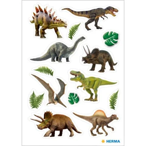 HERMA Sticker DECOR "Dinosaurier", aus Papier (EAN: 4008705154802)