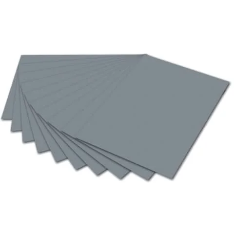 folia Fotokarton, DIN A4, 300 g/qm, steingrau (EAN: 4001868614848)