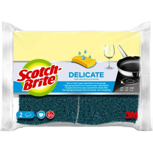 Scotch-Brite Naturfaser-Reinigungsschwamm Delicate (EAN: 4046719707393)