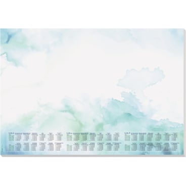 sigel Papier-Schreibunterlage "Watercolor Sea", 595 x 410 mm (EAN: 4004360777110)