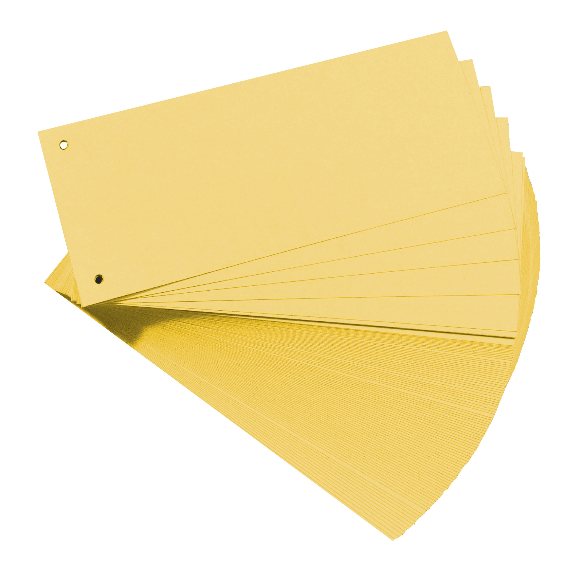 herlitz Trennstreifen, für DIN A4, Manila-Karton, gelb (EAN: 4008110314914)