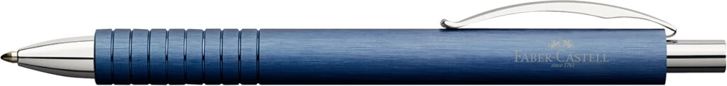 FABER-CASTELL Kugelschreiber Essentio Aluminium, blau (EAN: 4005401484264)