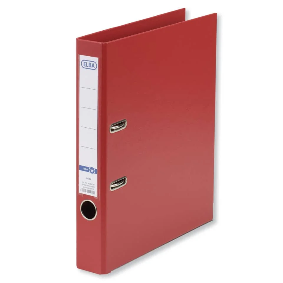 ELBA Ordner rado smart Pro+, Rückenbreite: 50 mm, rot (EAN: 4002030139336)
