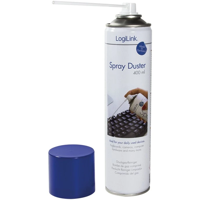 LogiLink Druckluftreiniger Sprayduster, Inhalt: 400 ml (EAN: 4260113569283)