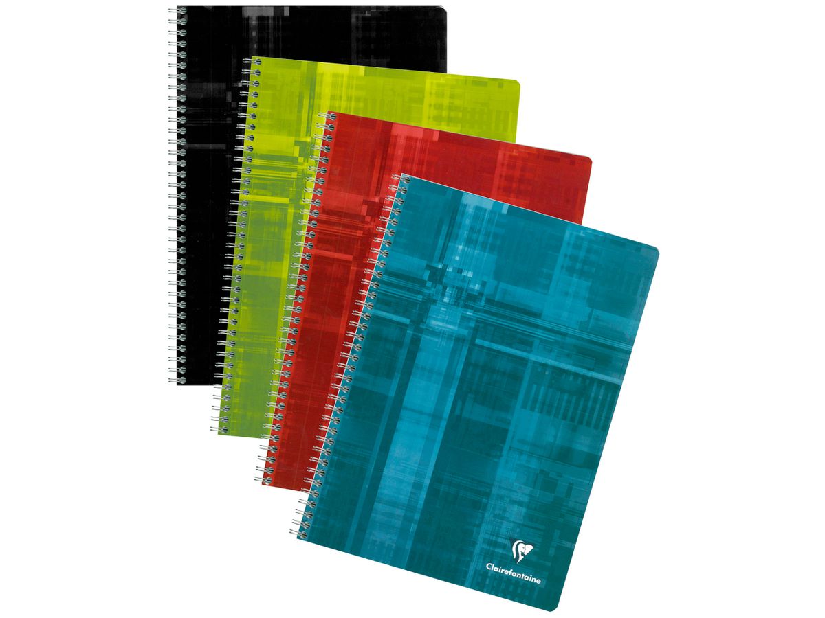 Clairefontaine Spiralheft, DIN A4, kariert, 112 Blatt (EAN: 3329680817201)