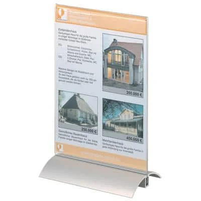 DURABLE Tischaufsteller PRESENTER, DIN A5, transparent (EAN: 4005546802220)