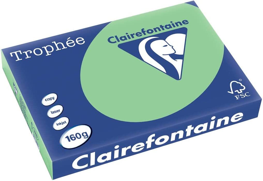 Clairefontaine Multifunktionspapier Trophée, A3, naturgrün (EAN: 3329680111903)