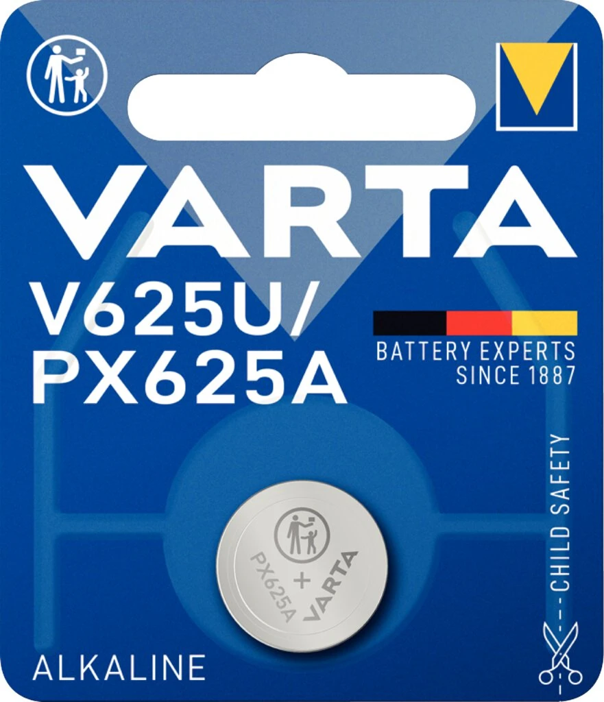 VARTA Alkaline Knopfzelle "Electronics", V625U (LR9) (EAN: 4008496273683)