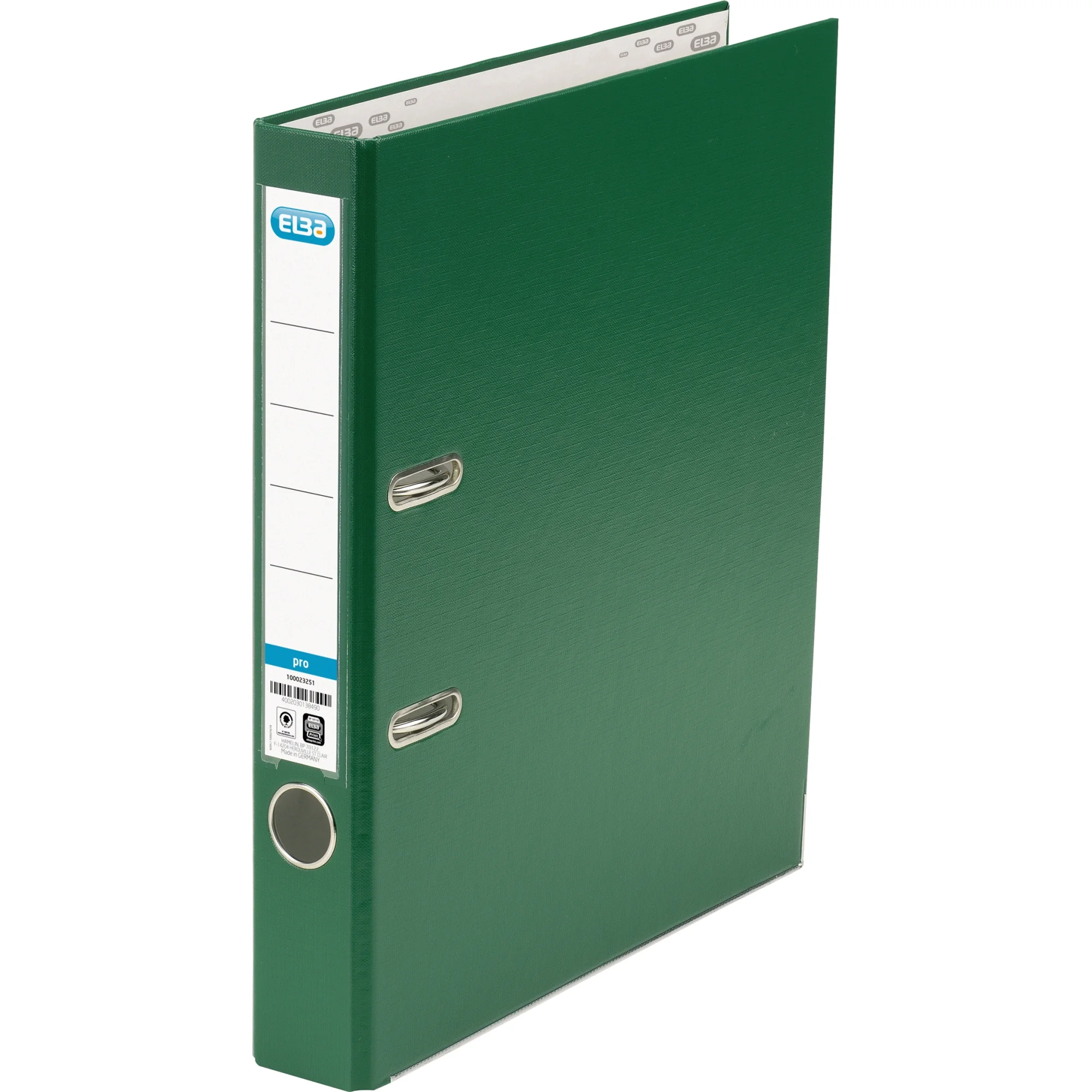 ELBA Ordner smart Pro PP/Papier, Rückenbreite: 50 mm, grün (EAN: 4002030138582)
