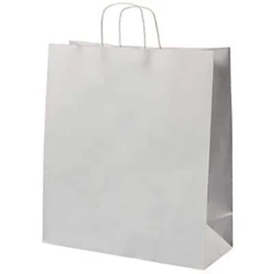 MAILmedia Papier-Tragetasche mit Kordel, 28,8 Liter, weiß (EAN: 4003928017798)