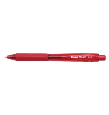 Pentel Druckkugelschreiber BK440, rot (EAN: 0072512198308)