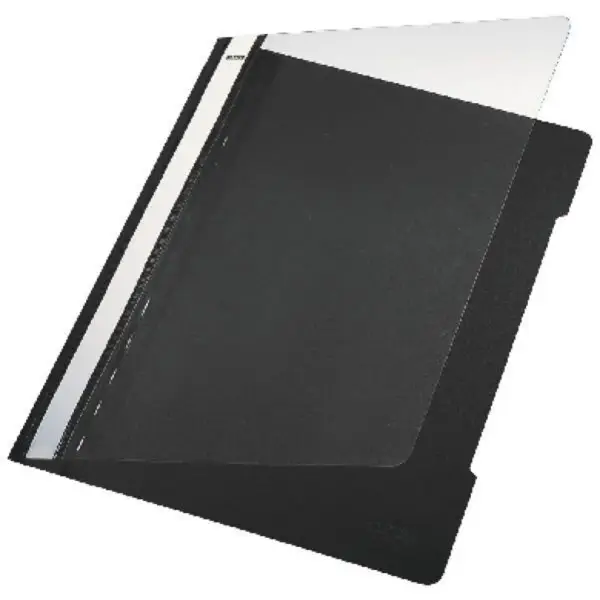 LEITZ Schnellhefter Standard, DIN A4, PP, schwarz (EAN: 4002432308620)