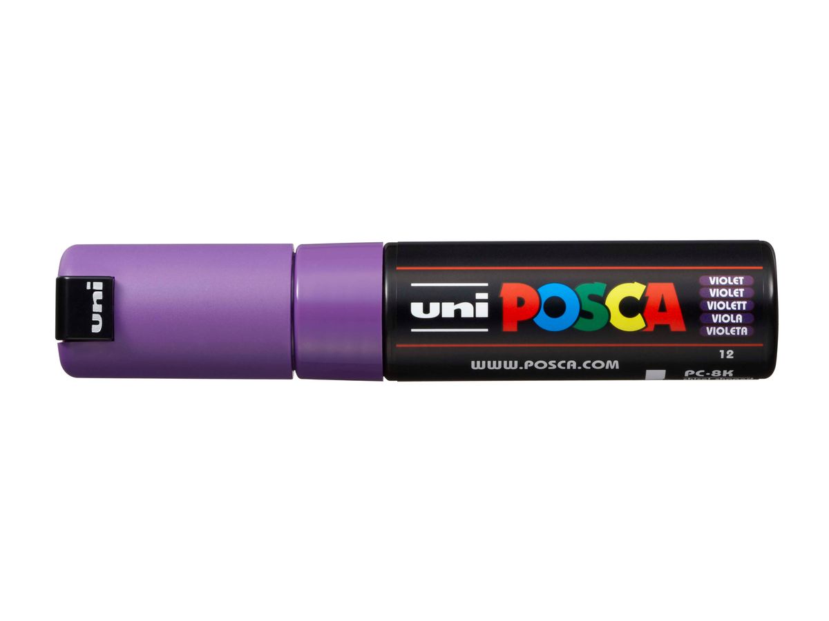 POSCA Pigmentmarker PC-8K, violett (EAN: 4902778916520)