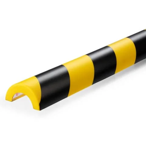 DURABLE Rohrschutzprofil P30, Länge: 1 m, schwarz/gelb (EAN: 4005546735801)