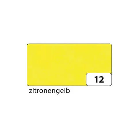 folia Transparentpapier, 700 x 1.000 mm, 42 g/qm, zitrusgelb (EAN: 4001868825121)