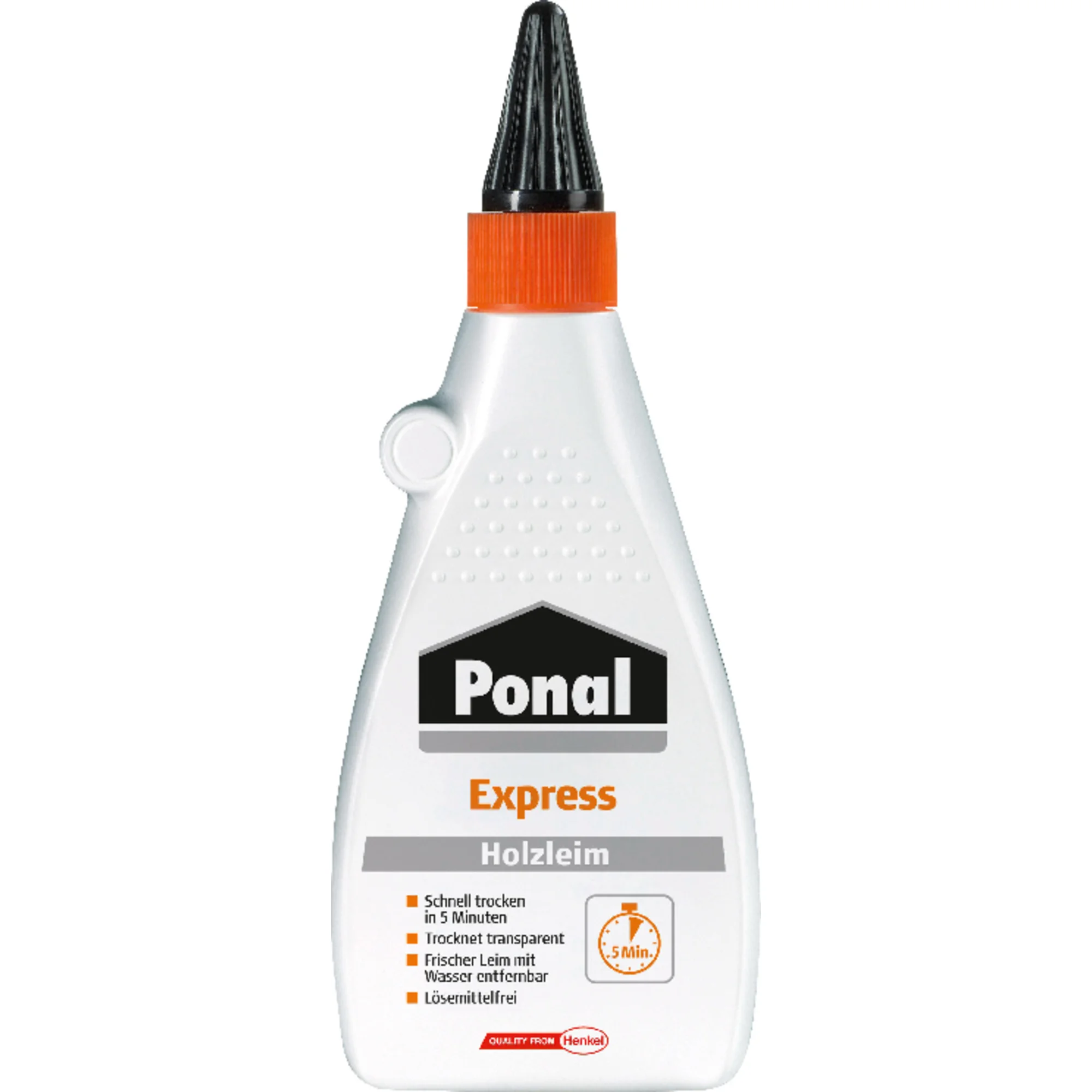 Ponal Express Holzleim, lösemittelfrei, 550 g Flasche (EAN: 4015000071994)