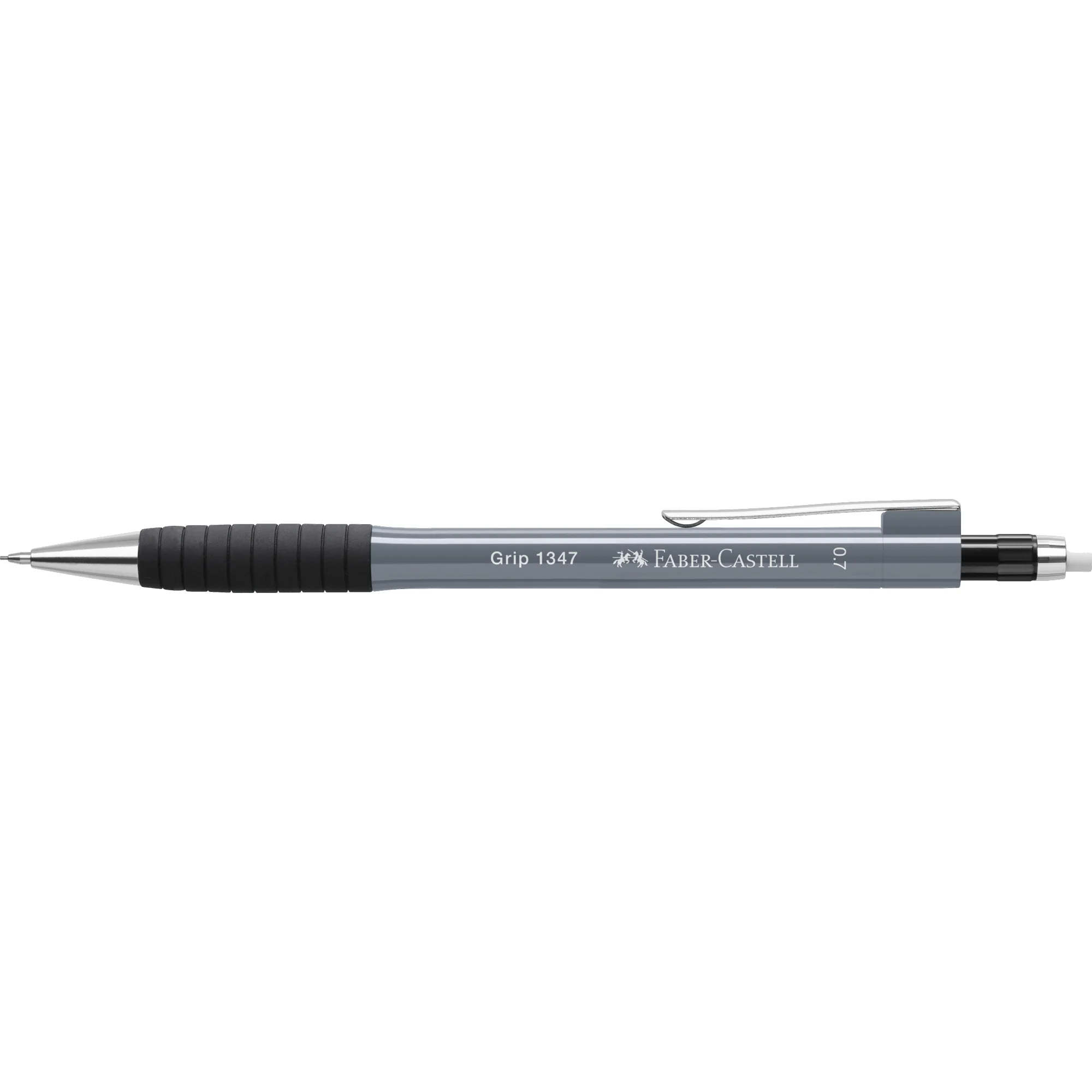 FABER-CASTELL Druckbleistift GRIP 1347, grau (EAN: 4005401347897)