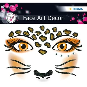 HERMA Face Art Sticker Gesichter "Leopard" (EAN: 4008705153034)