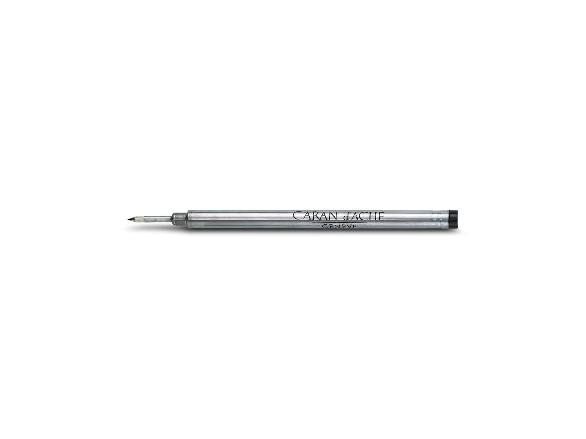 CARAN D'ACHE Tintenroller-Ersatzmine, F, schwarz (EAN: 7610186805219)