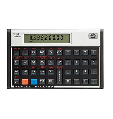 hp Finanzrechner hp 12c Platinum (EAN: 0882780681545)
