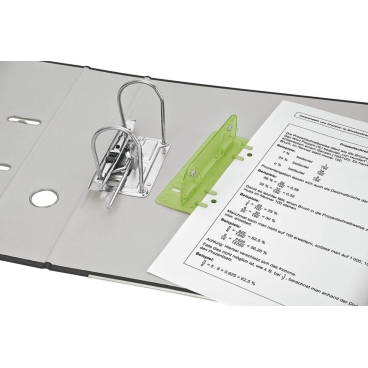 WEDO Taschenlocher, Stanzleistung: 3 Blatt, ICE grün (EAN: 4003801856186)