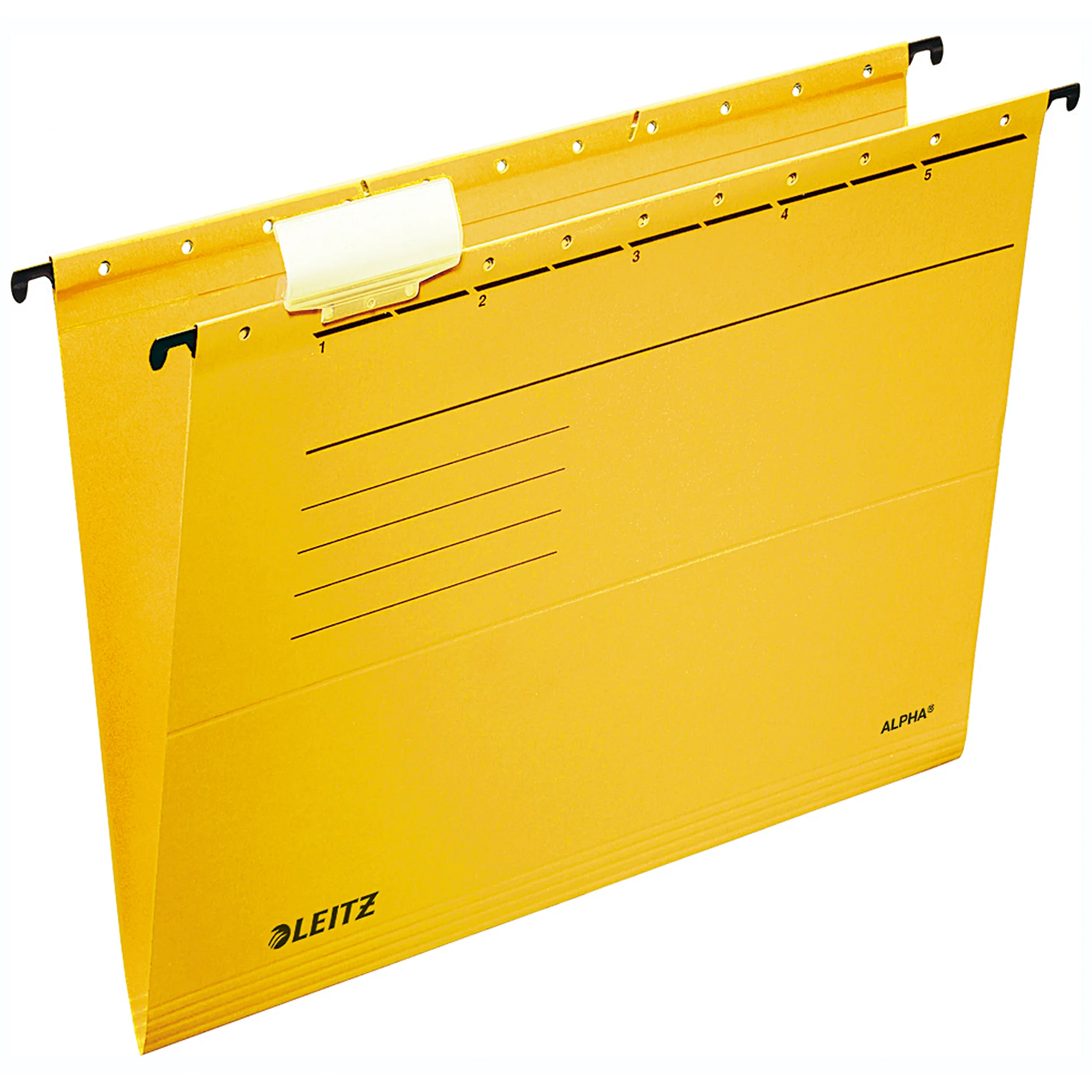 LEITZ ALPHA Hängemappe, A4, seitlich offen, gelb (EAN: 4002432332212)
