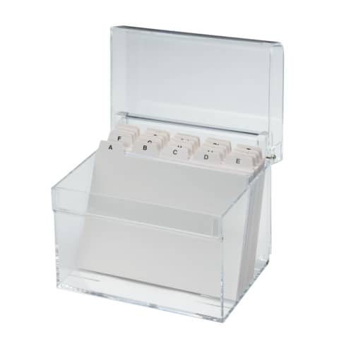 MAUL Acryl Karteikasten A6, glasklar (EAN: 4002390046862)