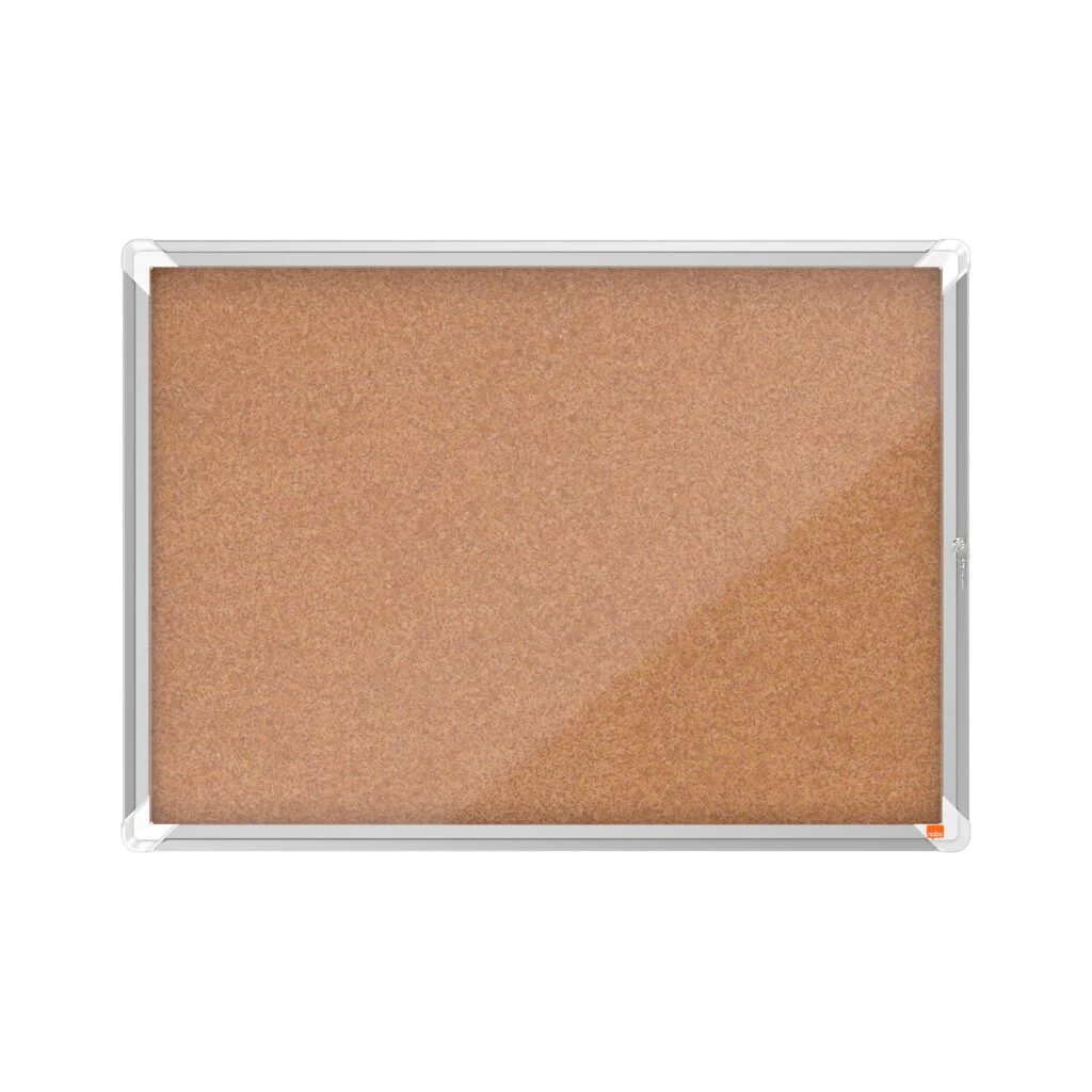 nobo Schaukasten Premium Plus, Kork-Rückwand, 8 x DIN A4 (EAN: 5028252611480)