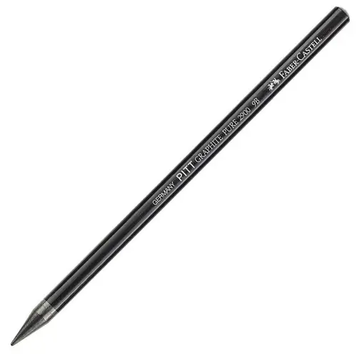 FABER-CASTELL Graphitstift PITT GRAPHITE PURE, Härtegrad: HB (EAN: 4005401173007)