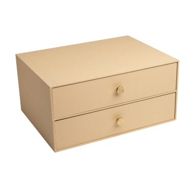 EXACOMPTA Schubladenbox Office by Me, 2 Schübe, beige (EAN: 3130630306023)