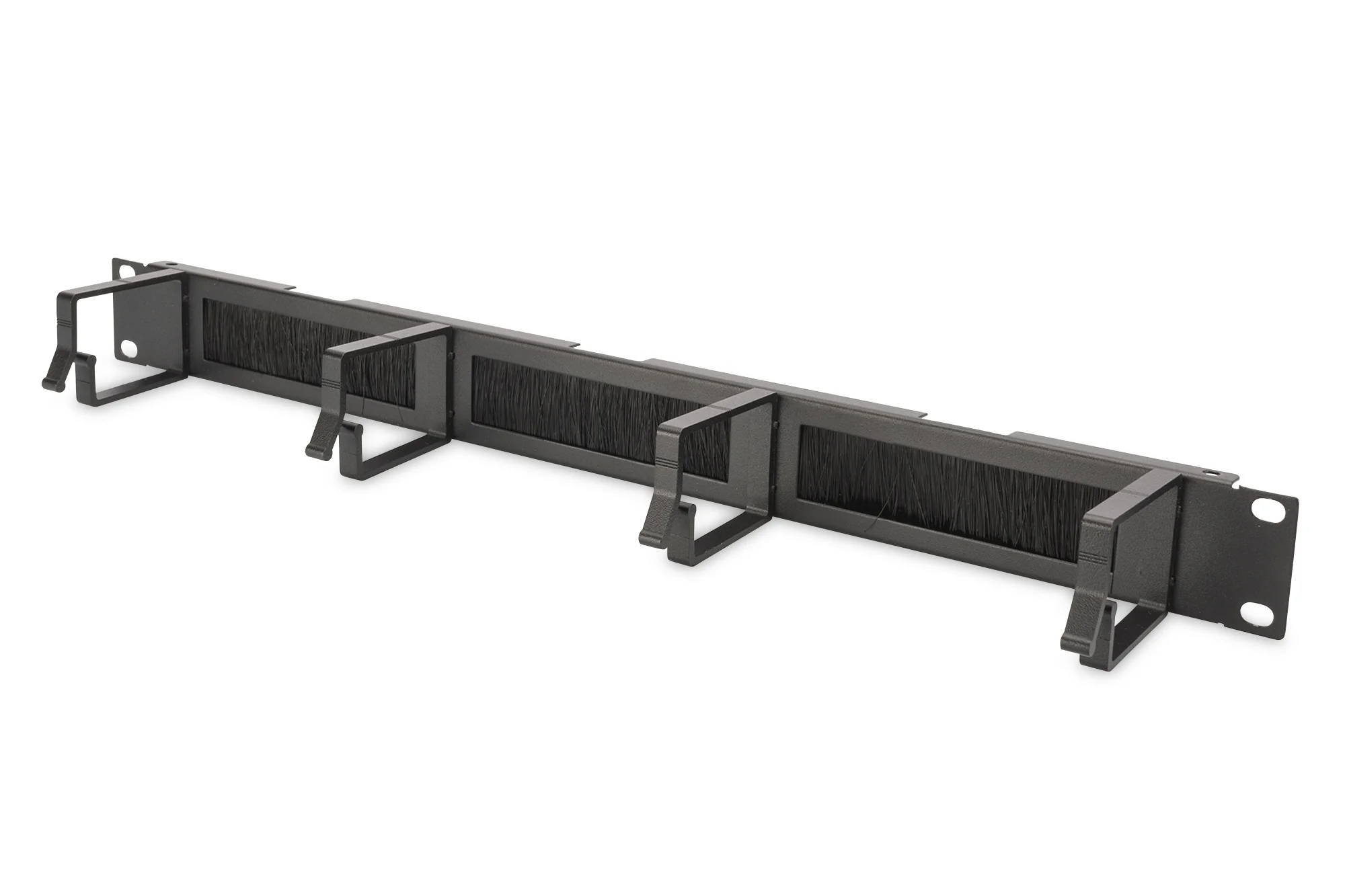 DIGITUS 19" Rangierpanel, 4 Kabelführungsbügel, schwarz (EAN: 4016032441632)
