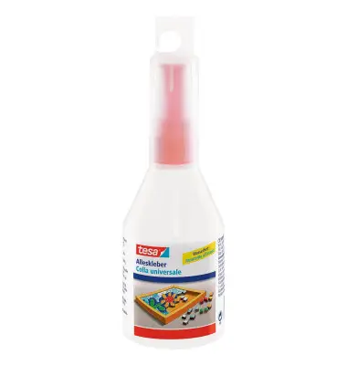 tesa Alleskleber, in Kunststoff-Flasche, 90 g (EAN: 0000040061184)