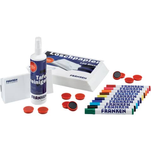 FRANKEN Starter-Set für Magnet-/Weißwand-/Planungstafeln (EAN: 4016946019514)