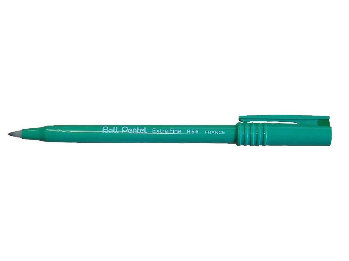 Pentel Tintenroller Ball Pentel R56, grün (EAN: 3474370056047)