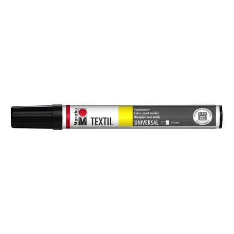 Marabu Textilmarker "Textil Painter", schwarz (EAN: 4007751095510)