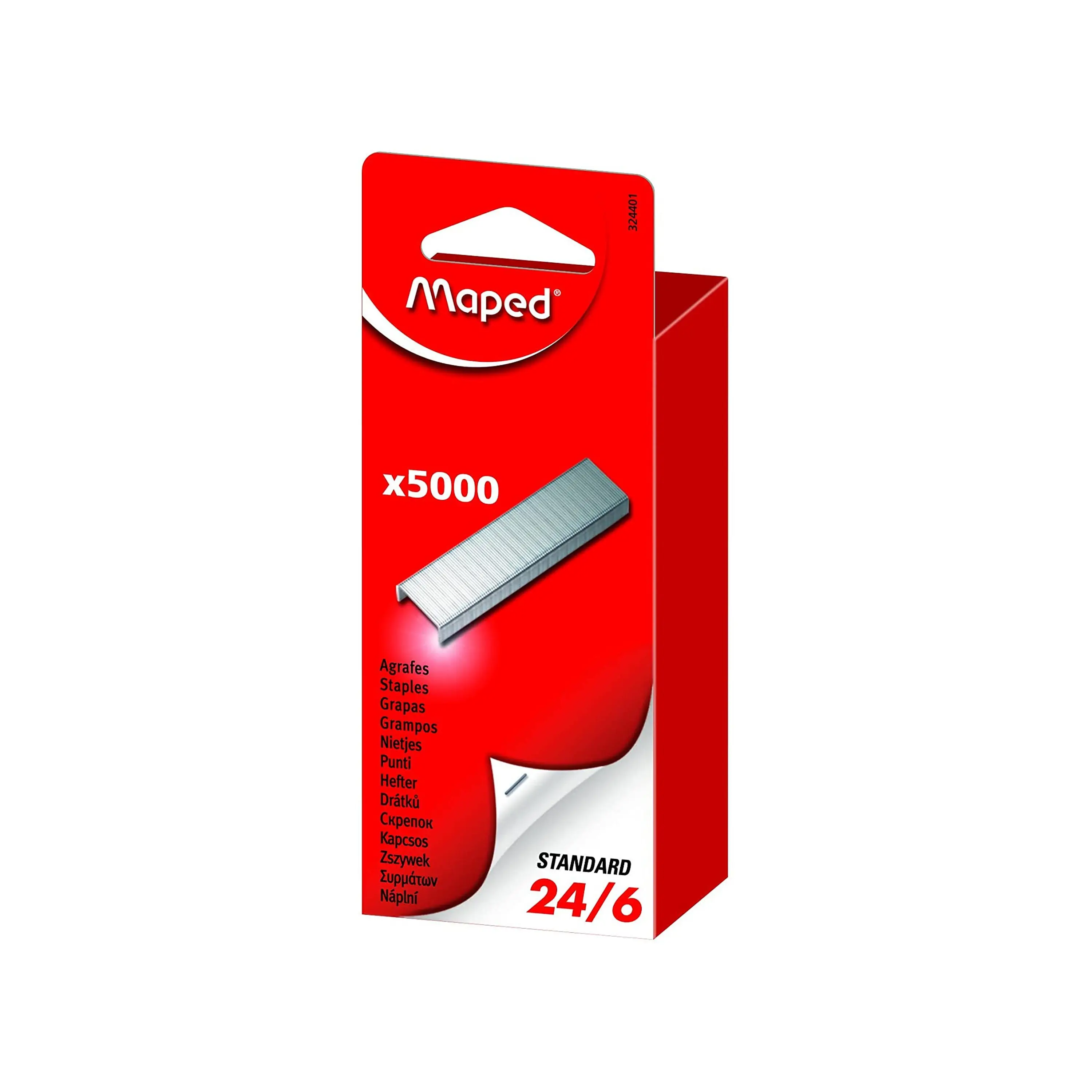 Maped Heftklammern 24/6, verzinkt, Großpackung (EAN: 3154143244016)