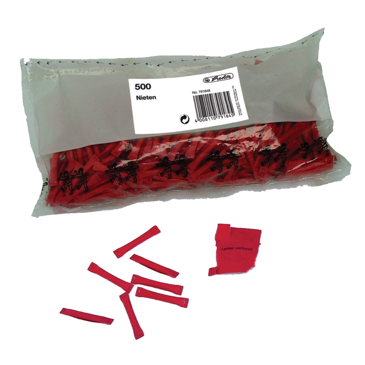 herlitz Gewinnlose Nieten, rot (EAN: 4008110791845)
