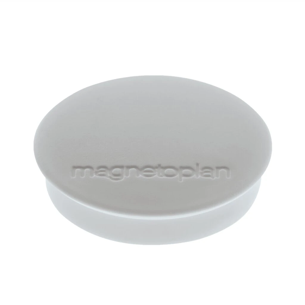 magnetoplan Discofix Rundmagnet "standard", grau (EAN: 4013695010991)