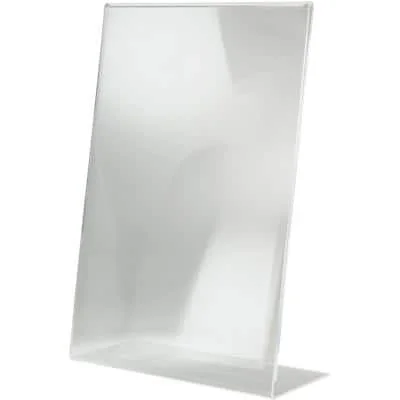 sigel Tischaufsteller, Acryl, DIN A3 hoch, schräg, glasklar (EAN: 4004360981951)