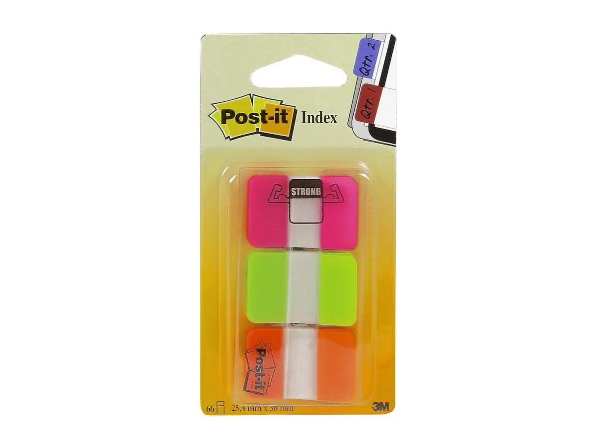 Post-it Haftmarker Index Strong, Standard, 25,4 x 38 mm (EAN: 0021200975943)