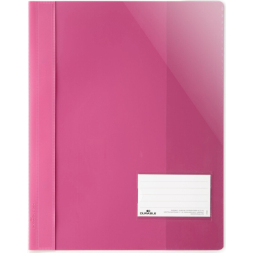DURABLE Schnellhefter Überbreit, A4+, PVC, dunkelrosa (EAN: 4005546993560)