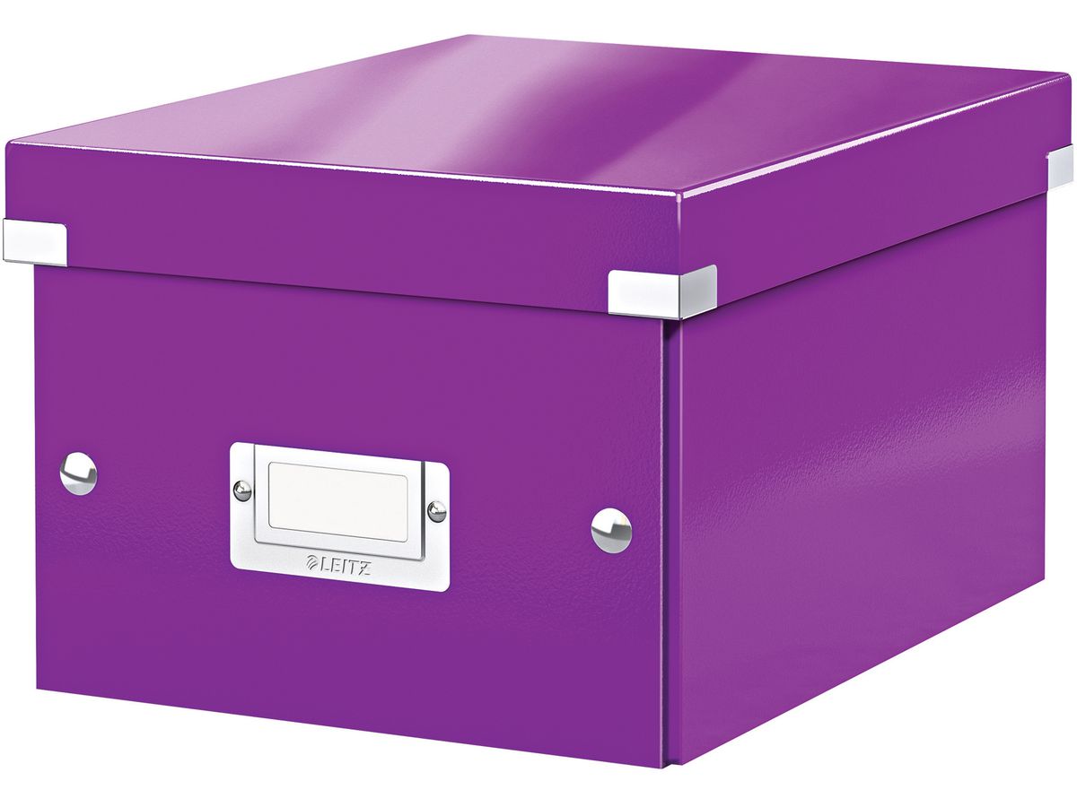 LEITZ Ablagebox Click & Store WOW, DIN A5, violett (EAN: 4002432103782)