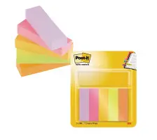 Post-it Haftstreifen Page Marker, Papier, schmal, Energetic (EAN: 4054596927087)