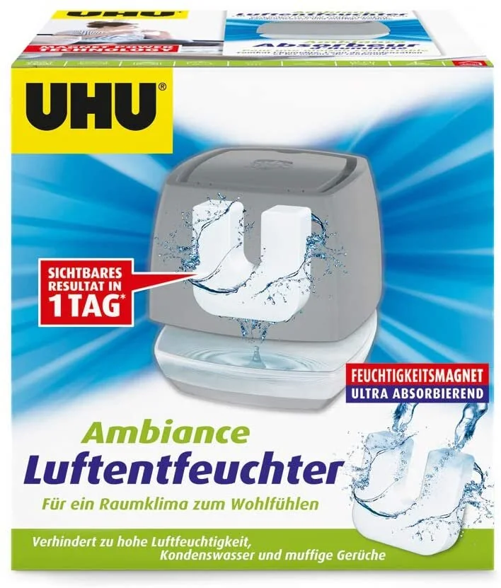 UHU Luftentfeuchter Ambiance, 450 g, anthrazit (EAN: 4026700531558)
