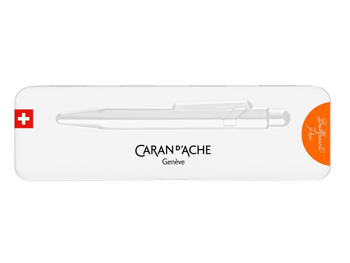 CARAN D'ACHE Druckkugelschreiber 849 Colormat-X, orange (EAN: 7630002352123)