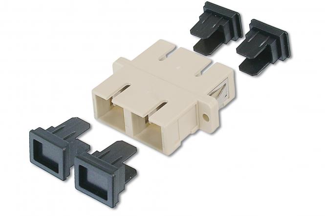 DIGITUS LWL Kupplung, SC Duplex - SC Duplex, Multimode (EAN: 4016032335665)