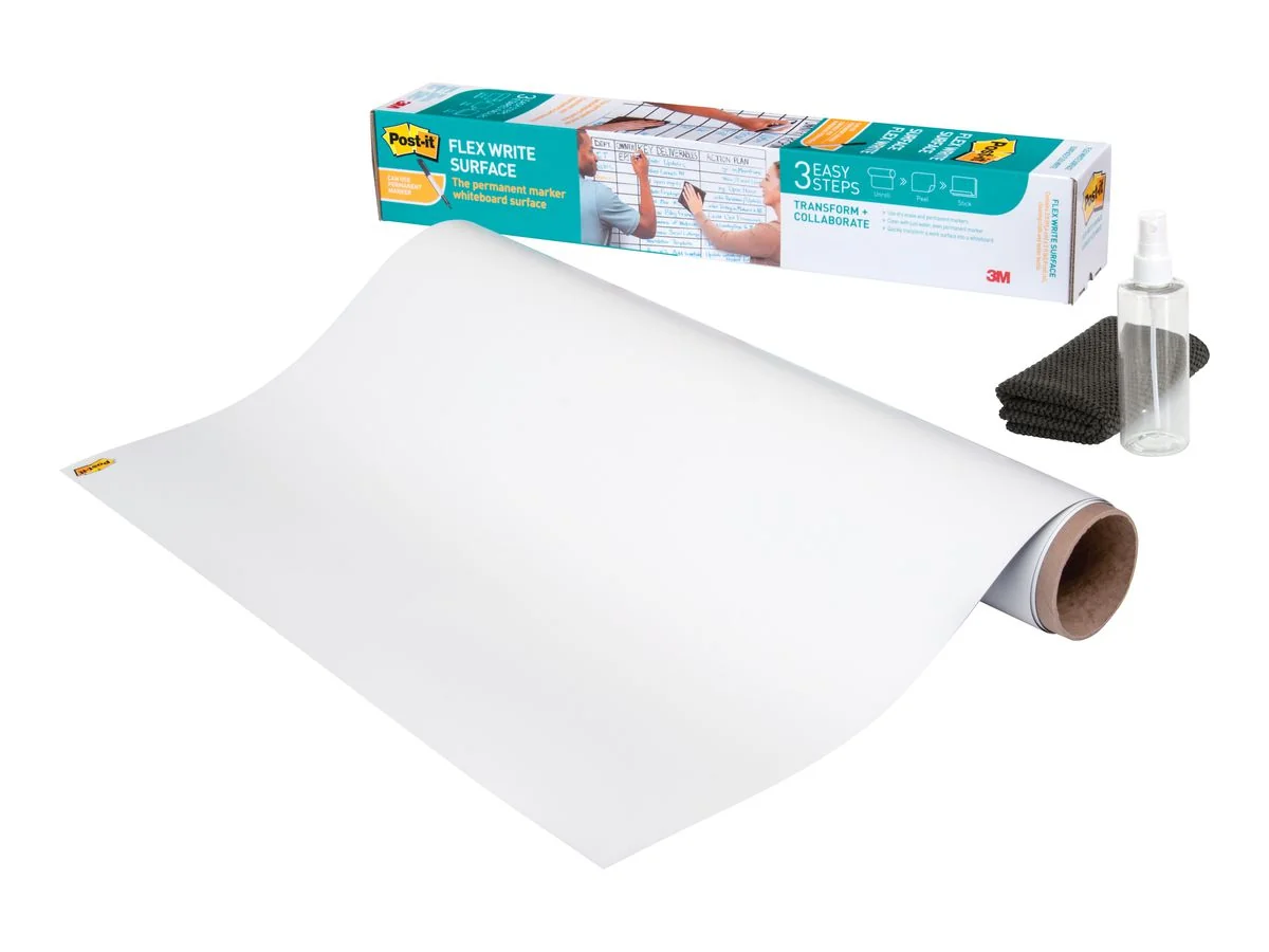 Post-it Whiteboard-Folie Easy Erase, 914 x 609 mm, Rolle (EAN: 0638060276624)