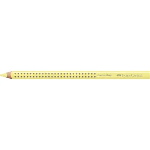 FABER-CASTELL Dreikant-Buntstift Jumbo GRIP PASTELL, gelb (EAN: 4005401148067)