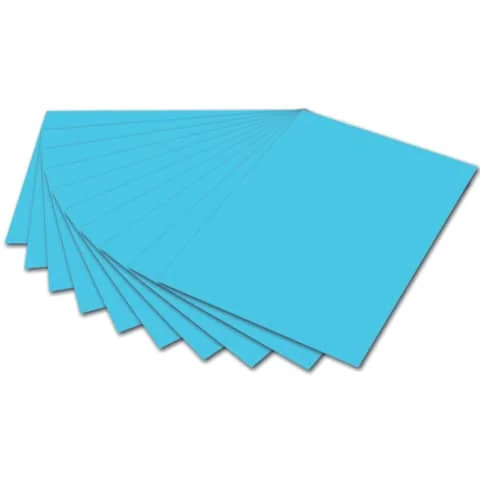 folia Tonpapier, DIN A4, 130 g/qm, himmelblau (EAN: 4001868064308)