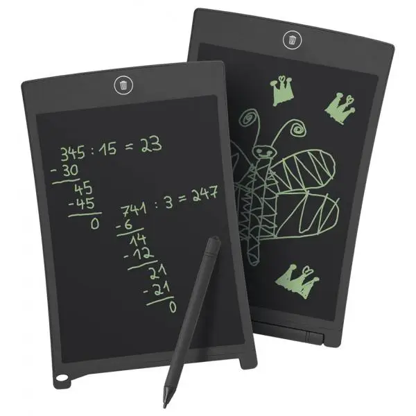 WEDO LCD Schreib- & Maltafel, 8,5 Zoll (21,59 cm), schwarz (EAN: 4003801863368)